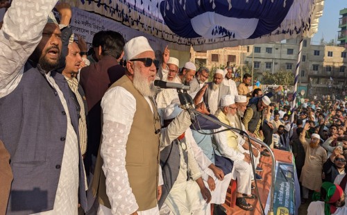 আমি আপনাদের সন্তান দাঁড়িপাল্লা মার্কায় একটি ভোট ভিক্ষা চাই, শাহজাহান চৌধুরী