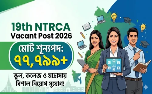 বেসরকারি শিক্ষাপ্রতিষ্ঠানে ৭৭ হাজার ৭৯৯ শূন্যপদ, পরীক্ষায় হবে নিয়োগ