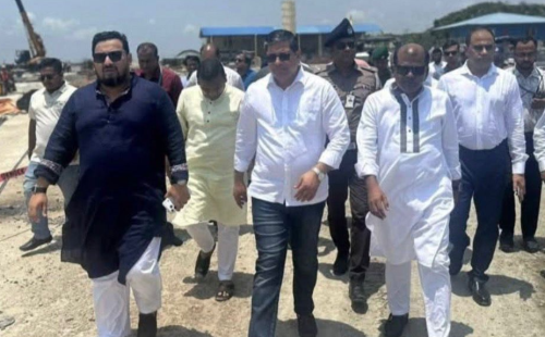 কর্ণফুলী ড্রাই ডক উন্নয়ন কার্যক্রম পরিদর্শনে তিন প্রতিমন্ত্রী